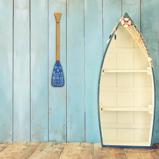 Welcome to the Lake - Paddles & Oars Shaped Wall Art Meissenburg Designs