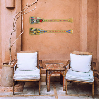 Hawaii State Postcard - Paddles & Oars Shaped Wall Art Meissenburg Designs