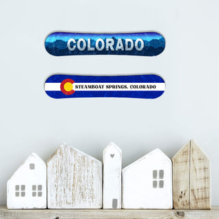 Colorado State Flag - Snowboard Wall Decor