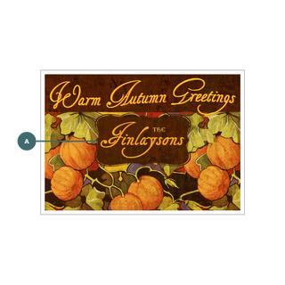 Warm Autumn Greetings - Souvenirs & Gifts Souvenirs & Gifts Meissenburg Designs
