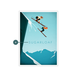 Skiing Off the Cliff - Souvenirs & Gifts Souvenirs & Gifts Meissenburg Designs