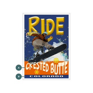 Ride Snowboard - Souvenirs & Gifts Souvenirs & Gifts Meissenburg Designs