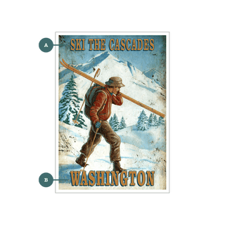 Ski the Cascades: Personalized - Souvenirs & Gifts Souvenirs & Gifts Out West Design