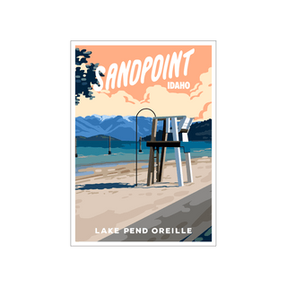 City Beach Scene: Personalized - Souvenirs & Gifts Souvenirs & Gifts Out West Design