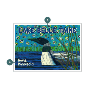 Lone Loon - Postcards Souvenirs & Gifts Shelle Lindholm