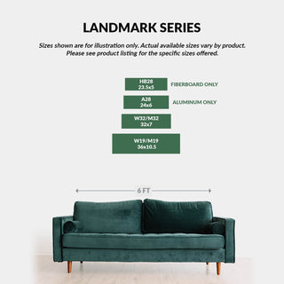 Landmark Mountain Custom Signs: Brown 2 - Wall Decor Wood & Metal Wall Art Out West Design