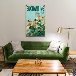 Enchanting Beach - Wood & Metal Wall Art Wood & Metal Wall Art Meissenburg Designs