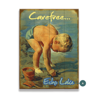 Carefree Lakeside Living - Wood & Metal Wall Art Wood & Metal Wall Art Meissenburg Designs Wood 9" x 12"