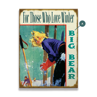 For Those Who Love Winter - Wood & Metal Wall Art Wood & Metal Wall Art Curtis Publishing Wood 9" x 12"