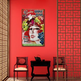 Barcelona Wine Bar - Wood & Metal Wall Art Wood & Metal Wall Art Meissenburg Designs