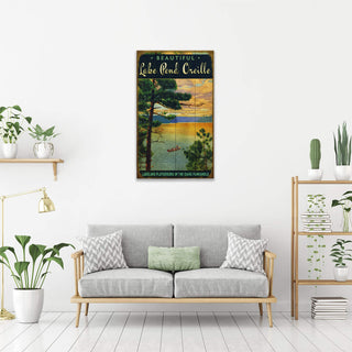 Lakeland Playground - Wood & Metal Wall Art Wood & Metal Wall Art Meissenburg Designs