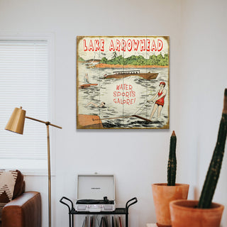 Water Sports Galore - Wood & Metal Wall Art Wood & Metal Wall Art Meissenburg Designs