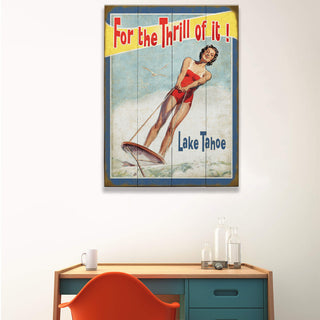 For the Thrill of It - Wood & Metal Wall Art Wood & Metal Wall Art Meissenburg Designs