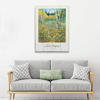 Glacier Aspens - Wood & Metal Wall Art Wood & Metal Wall Art Monte Dolack