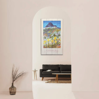 Glacier Jazz - Wood & Metal Wall Art Wood & Metal Wall Art Monte Dolack