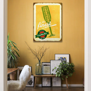 The Finest Champagne - Wood & Metal Wall Art Wood & Metal Wall Art Meissenburg Designs