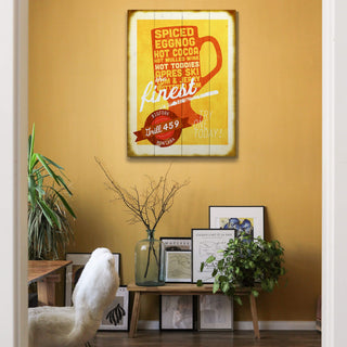 The Finest Hot Toddies - Wood & Metal Wall Art Wood & Metal Wall Art Meissenburg Designs