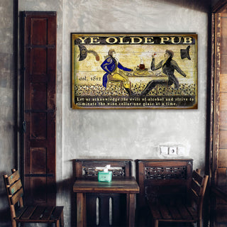 Ye Olde Pub - Wood & Metal Wall Art Wood & Metal Wall Art Meissenburg Designs