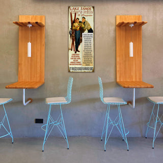Skier's Guide to Etiquette: Personalized - Wood & Metal Wall Art Wood & Metal Wall Art Meissenburg Designs