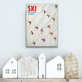 Race to the Bottom - Wood & Metal Wall Art Wood & Metal Wall Art Meissenburg Designs