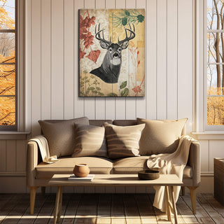 Wildwood Whitetail - Wood & Metal Wall Art Wood & Metal Wall Art Meissenburg Designs