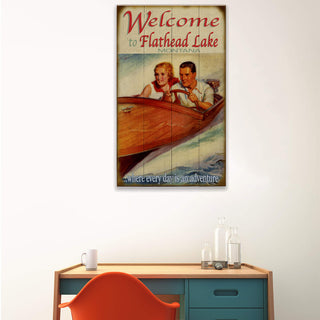 Where Every Day is an Adventure: Version 1 - Wood & Metal Wall Art Wood & Metal Wall Art Meissenburg Designs