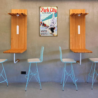 Park City Winter Sports - Wood & Metal Wall Art Wood & Metal Wall Art Meissenburg Designs