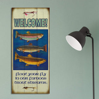 Float Your Fly: Generic - Wood & Metal Wall Art Wood & Metal Wall Art Meissenburg Designs