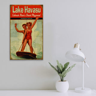 Skimboarding, Wakeboard - Wood & Metal Wall Art Wood & Metal Wall Art Meissenburg Designs
