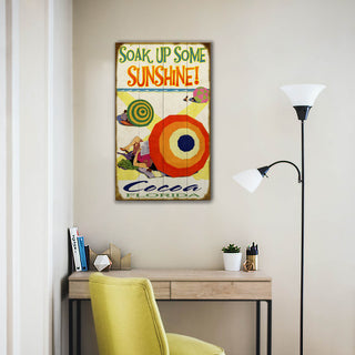 Soak Up Some Sunshine! - Wood & Metal Wall Art Wood & Metal Wall Art Meissenburg Designs