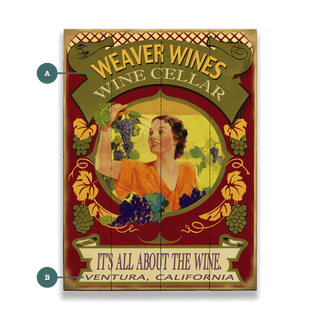 It's All About the Wind - Wood & Metal Wall Art Wood & Metal Wall Art Meissenburg Designs Wood 9" x 12"