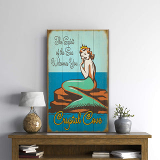 The Spirit of the Sea - Wood & Metal Wall Art Wood & Metal Wall Art Anderson Design Group