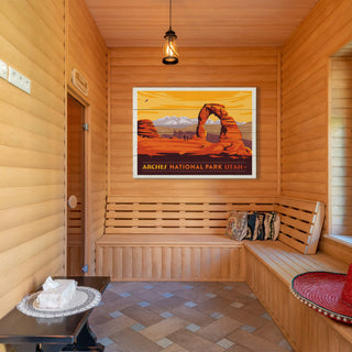 Arches National Park: Red Rock Landscape - Wood & Metal Wall Art Wood & Metal Wall Art Anderson Design Group