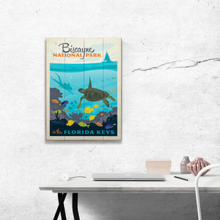 Biscayne National Park - Wood & Metal Wall Art Wood & Metal Wall Art Anderson Design Group