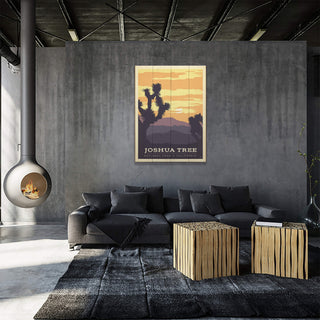 Joshua Tree National Park - Wood & Metal Wall Art Wood & Metal Wall Art Anderson Design Group