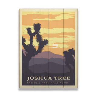 Joshua Tree National Park - Wood & Metal Wall Art Wood & Metal Wall Art Anderson Design Group