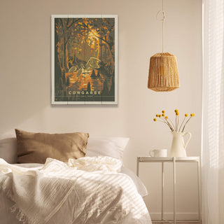 Congaree National Park: Daybreak - Wood & Metal Wall Art Wood & Metal Wall Art Anderson Design Group