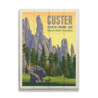 Custer State Park - Wood & Metal Wall Art Wood & Metal Wall Art Anderson Design Group