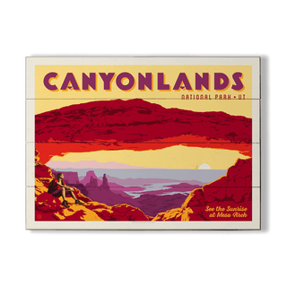 Canyonlands National Park - Wood & Metal Wall Art Wood & Metal Wall Art Anderson Design Group