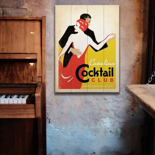 Cocktail Club - Wood & Metal Wall Art Wood & Metal Wall Art Anderson Design Group