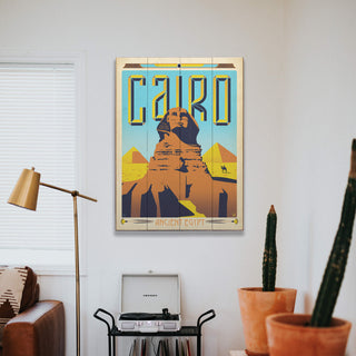 Cairo, Egypt - Wood & Metal Wall Art Wood & Metal Wall Art Anderson Design Group