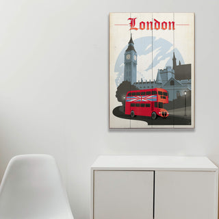 London - Wood & Metal Wall Art Wood & Metal Wall Art Anderson Design Group