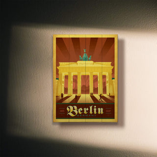 Berlin, Germany - Wood & Metal Wall Art Wood & Metal Wall Art Anderson Design Group