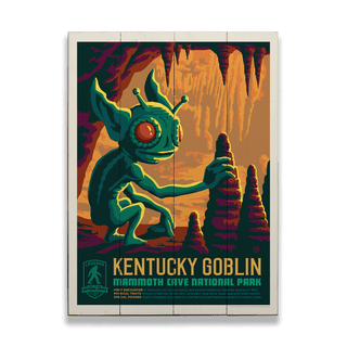 Kentucky Goblin: Guardian of the Gloom - Wood & Metal Wall Art Wood & Metal Wall Art Anderson Design Group