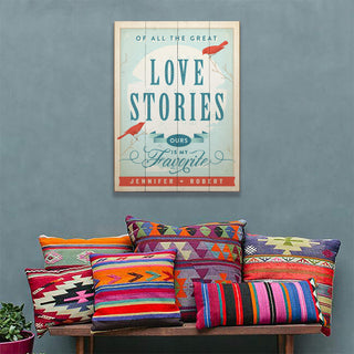 Love Stories - Wood & Metal Wall Art Wood & Metal Wall Art Anderson Design Group