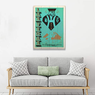 Las Vegas: Sin City - Wood & Metal Wall Art Wood & Metal Wall Art Anderson Design Group