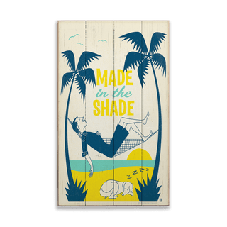 Made in the Shade: Generic - Wood & Metal Wall Art Wood & Metal Wall Art Anderson Design Group Wood 8" x 14"