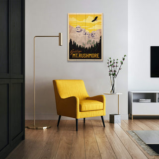 Mount Rushmore: Eagle's View - Wood & Metal Wall Art Wood & Metal Wall Art Anderson Design Group