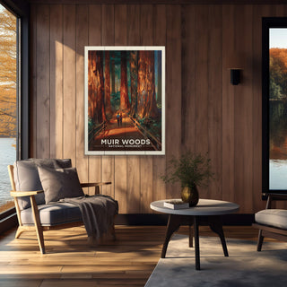 Muir Woods National Monument - Wood & Metal Wall Art Wood & Metal Wall Art Anderson Design Group