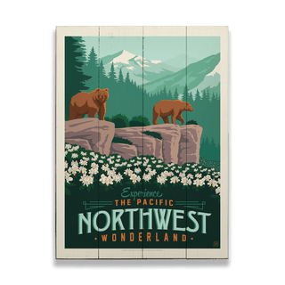 Pacific Northwest Wonderland - Wood & Metal Wall Art Wood & Metal Wall Art Anderson Design Group
